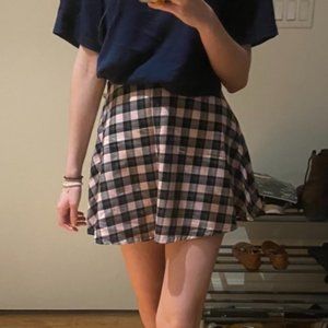 American Apparel Plaid Skirt